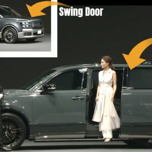 New Toyota Century SUV Optional Rear Doors