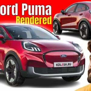 Refreshed New 2024 Ford Puma Rendered