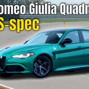 2024 Alfa Romeo Giulia Quadrifoglio US Spec