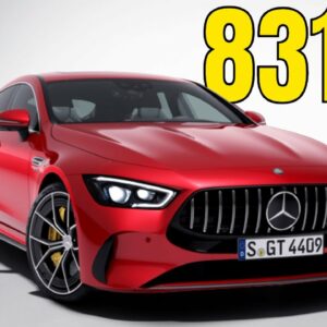 2024 Mercedes-AMG GT63 S 4-Door Coupe E Performance Revealed