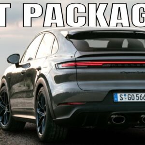 2024 Porsche Cayenne Turbo E Hybrid Coupe with GT package