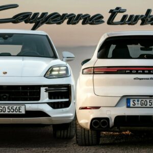 2024 Porsche Cayenne Turbo E Hybrid in Carrera White