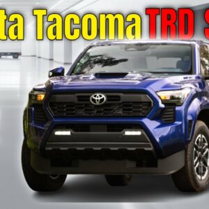 2024 Toyota Tacoma TRD Sport in Blue Crush Metallic