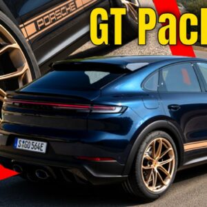 2024 Porsche Cayenne Turbo E Hybrid Coupe with GT Package in Algarve Blue