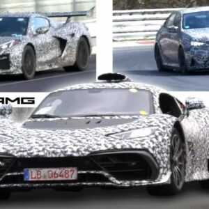 Mercedes AMG One, 2025 BMW M5 G90, and Corvette C8 ZR1 Testing at the Nürburgring