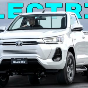 Electric Toyota HiLux Concept Revealed