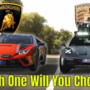 Porsche 911 Dakar vs Lamborghini Huracan Sterrato, Which One Will You Choose?