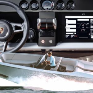 Porsche Electric Speedboat With Macan Powertrain