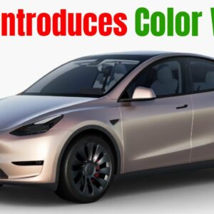 Tesla Introduces Model 3 and Model Y Color Wraps