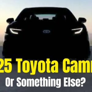 Toyota Teasing A 2025 Camry GR Or Something Else?