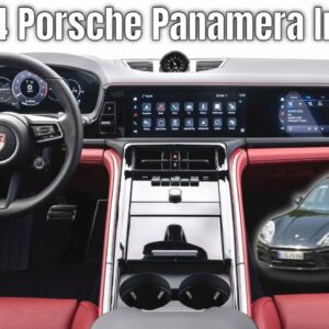 New 2024 Porsche Panamera Interior Revealed With Screens And Touch Controls