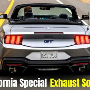 2024 Ford Mustang GT California Special Exhaust Sound