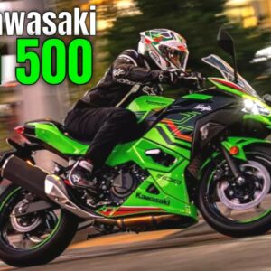 2024 Kawasaki Ninja 500 Revealed at EICMA 2023