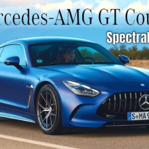 2024 Mercedes AMG GT 63 4MATIC+ Coupe in Spectral Blue