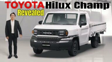 2024 Toyota Hilux Champ Revealed In Thailand
