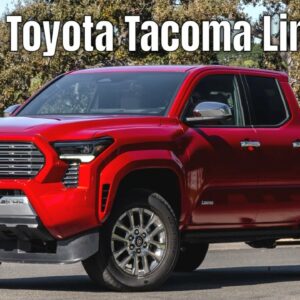 2024 Toyota Tacoma Limited in Supersonic Red