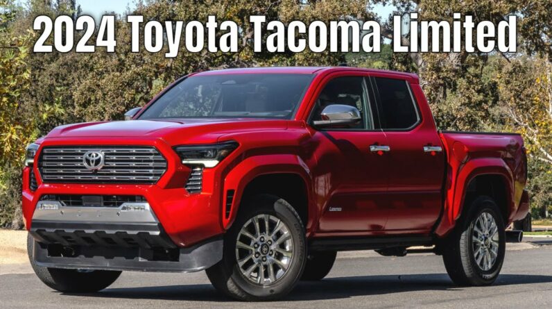 2024 Toyota Tacoma Limited in Supersonic Red