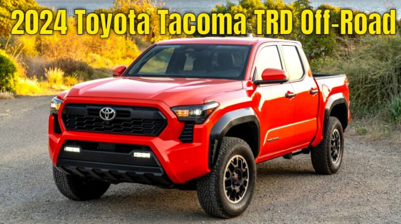 2024 Toyota Tacoma TRD Off Road in Solar Octane