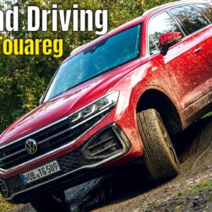 2024 Volkswagen Touareg Off Road Driving at Media Event
