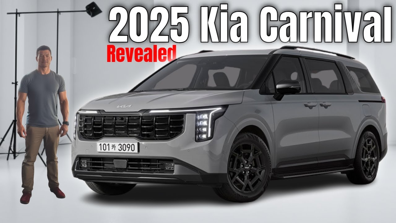 2025 Kia Carnival Revealed in Korea