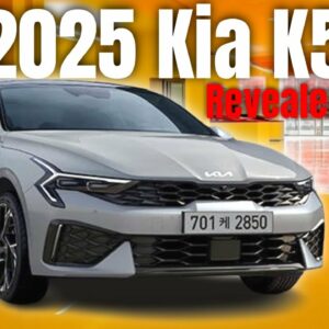 2025 Kia K5 Facelift Revealed With New Interior in Korea