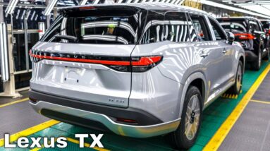 Building the 2024 Lexus TX in the United States