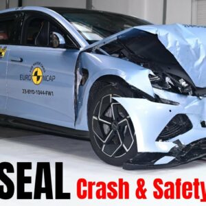 BYD SEAL Crash & Safety Tests 2023