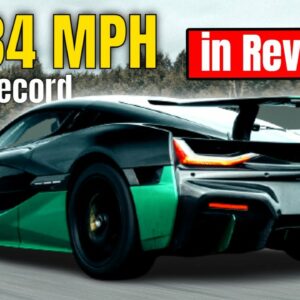 Fastest Speed in Reverse Guinness World Records By Rimac Nevera