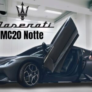 Maserati MC20 Notte Revealed