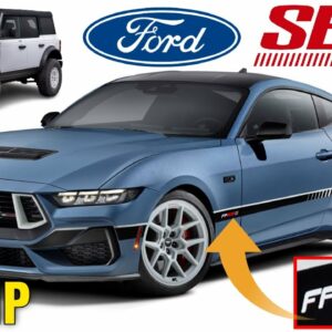 800HP Ford Mustang Supercharged Mustang, Off Road Bronco And Ranger Coming To SEMA 2023