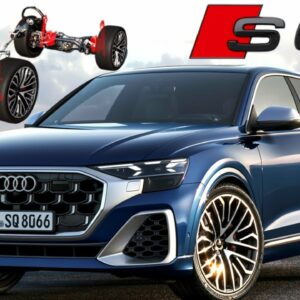 2024 Audi SQ8 Adaptive air suspension plus, eAWS, sport differential and all wheel steering Explaine