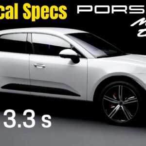 2024 Porsche Macan All Electric Technical Specs