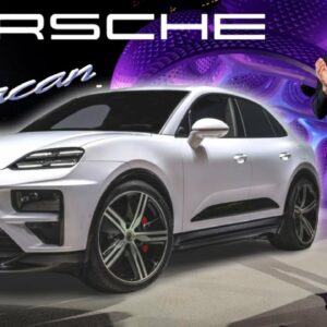 2024 Porsche Macan All Electric World Premiere