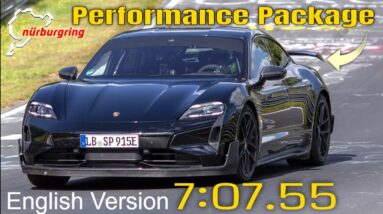 Porsche Taycan Turbo S Performance Package Sets Lap Record