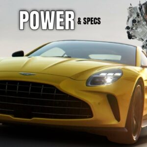 NEW Aston Martin Vantage 2025 Horsepower and Performance Specs