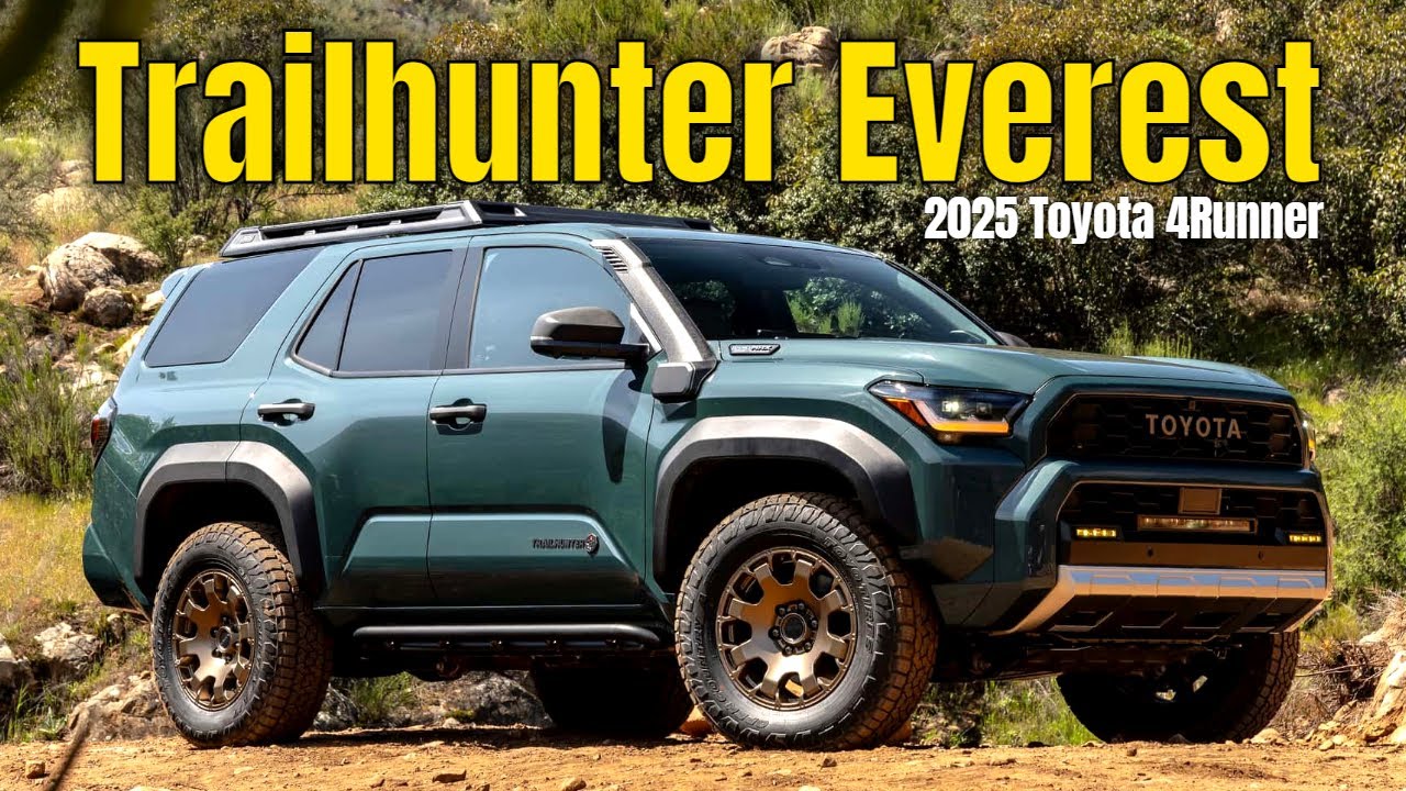 2025 Toyota 4Runner Trailhunter Everest Revealed