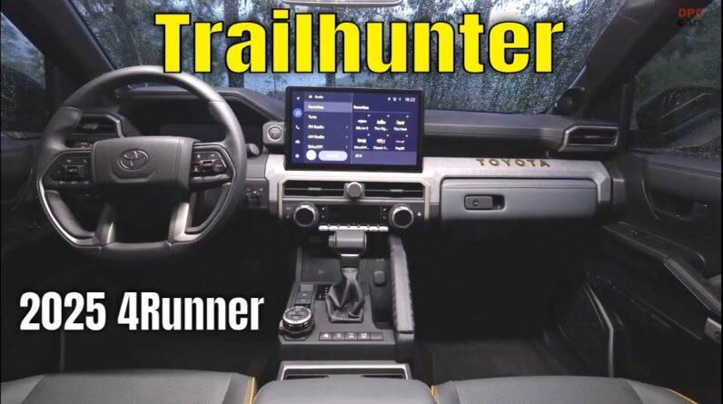 2025 Toyota 4Runner Trailhunter Interior Cabin