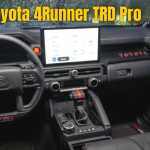 2025 Toyota 4Runner TRD Pro Interior Cabin