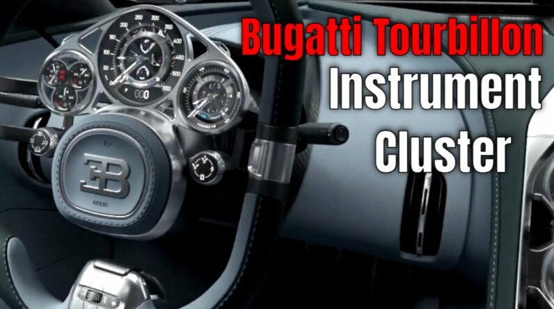 2026 Bugatti Tourbillon Interior Cabin Instrument Cluster Explained