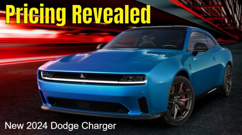 New 2024 Dodge Charger Daytona Pricing Revealed