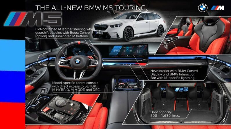 New 2025 BMW M5 Touring Interior Cabin Revealed