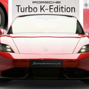 Porsche Taycan Turbo K Edition Available Exclusively in Korea