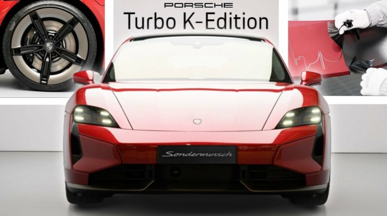 Porsche Taycan Turbo K Edition Available Exclusively in Korea