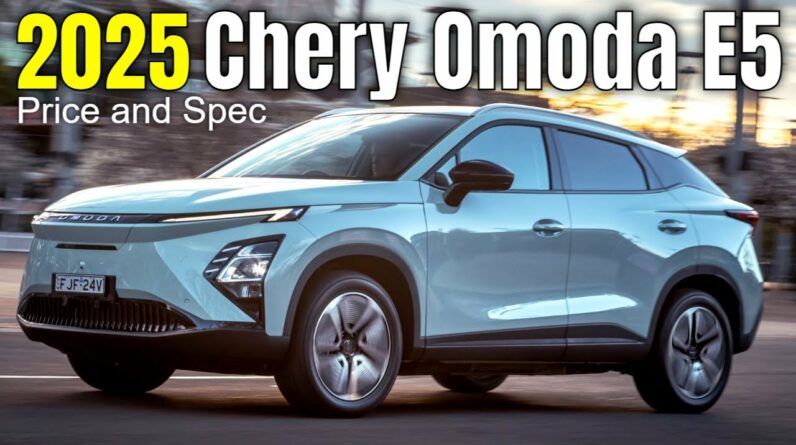 2025 Chery Reveals Price and Specifications for the Electric Omoda E5 in Australia