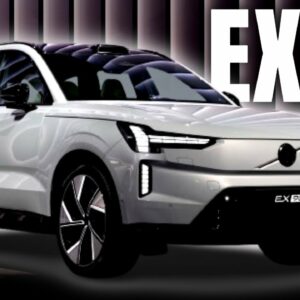 New 2025 Volvo EX90 Revealed in Vapour Grey