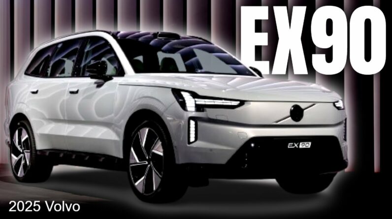 New 2025 Volvo EX90 Revealed in Vapour Grey