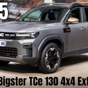 NEW 2025 Dacia Bigster TCe 130 4x4 Extreme Version Revealed