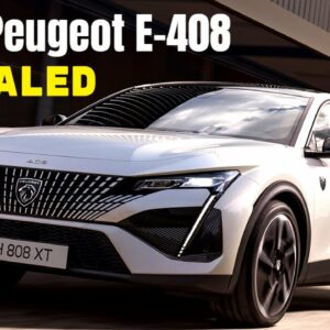 New 2025 Peugeot E-408 Revealed