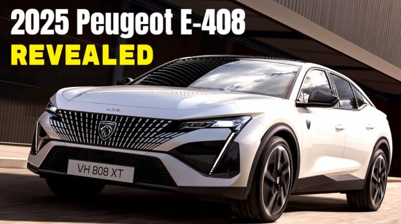 New 2025 Peugeot E-408 Revealed