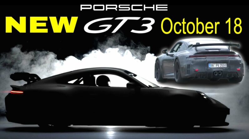 New 2025 Porsche GT3 911 World Premiere Set For October 18